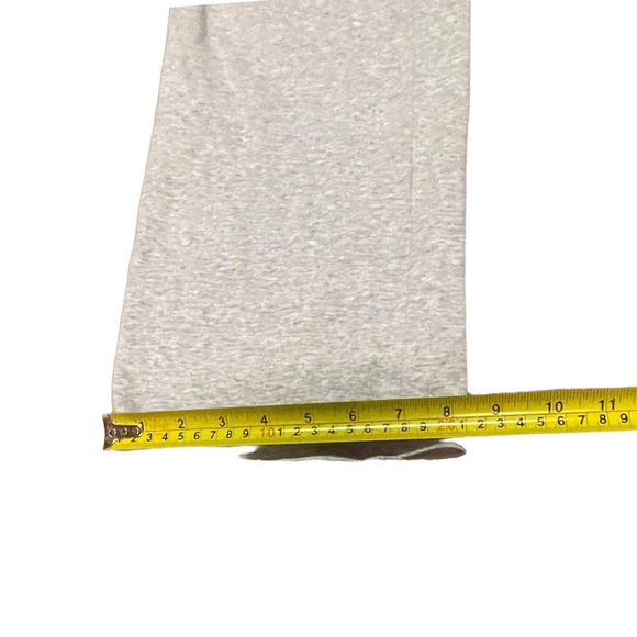 Aeropostale Womens Gray Wide Leg Sweatpants Crest Logo Drawstring Size M - Picture 7 of 7